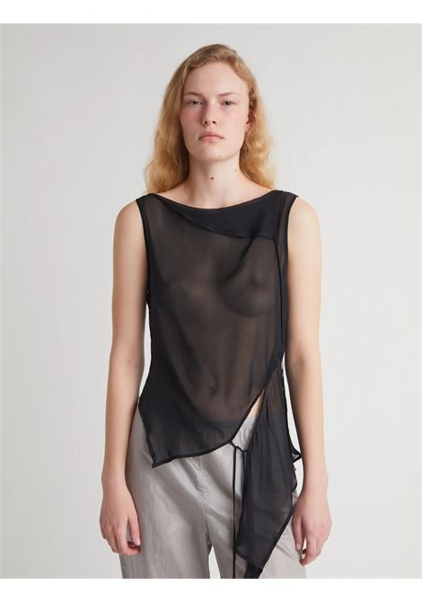 top sato donna nero PALOMA WOOL | SV2101999